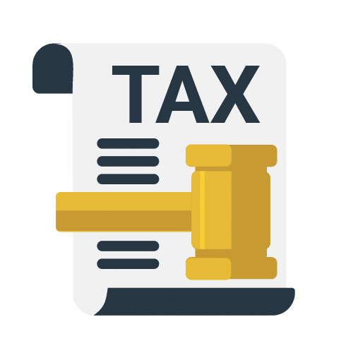 icona tasse per avvocato tributarista